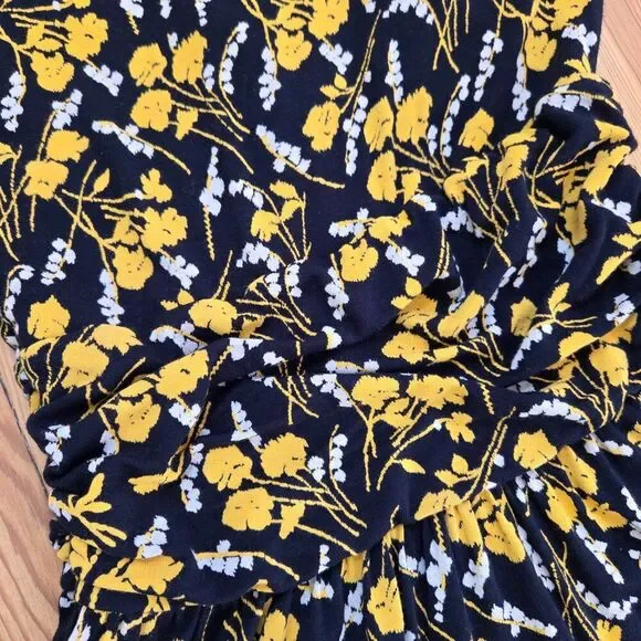 Maeve Anthropologie Floral Fit & Flare Dress Bohemian Cottagecore Festival XS - Picture 12 of 13